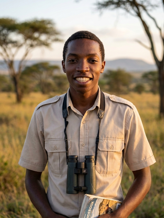 Calex Mugendi, guida di Alessio Safaris, a Watamu